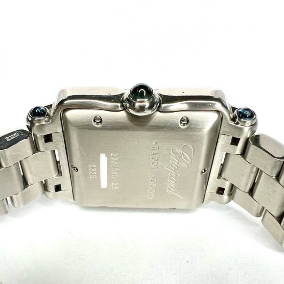 CHOPARD HAPPY SPORT Quartz 27mm 7 Floating 2TCW Diamonds Watch - Picture 5 of 7